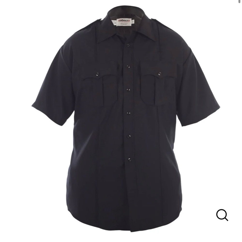 ELBECO Tactical Uniform Shirt Black Workwear Utility Streetwear 16.5